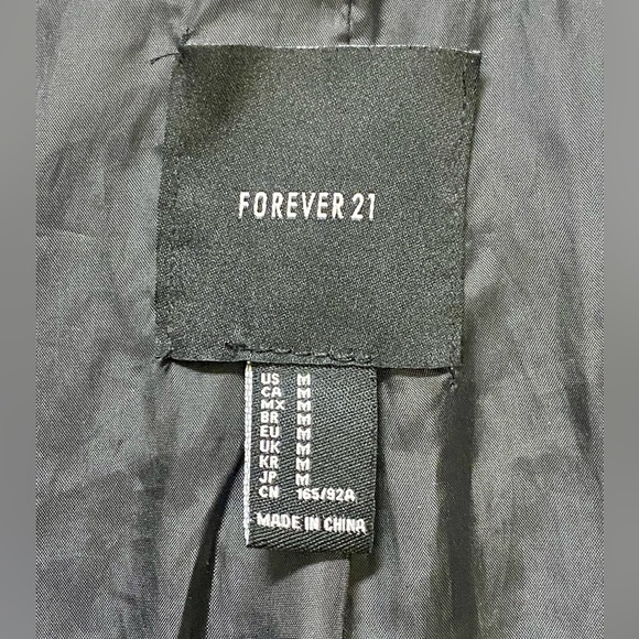 Forever 21 Faux Leather Moto Jacket - Picture 11 of 12